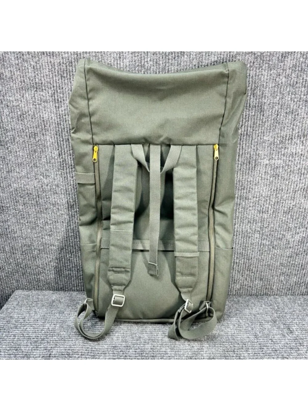Ikea Dromsak Bag 21 Liter Green Canvas Backpack Laptop Daypack Camping 22321